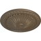 Ekena Millwork Alexa Ceiling Medallion (Fits Canopies up to 3"), Hand-Painted Warm Silver, 15"OD x 1 3/4"P CM14AXWSS - alternate 4